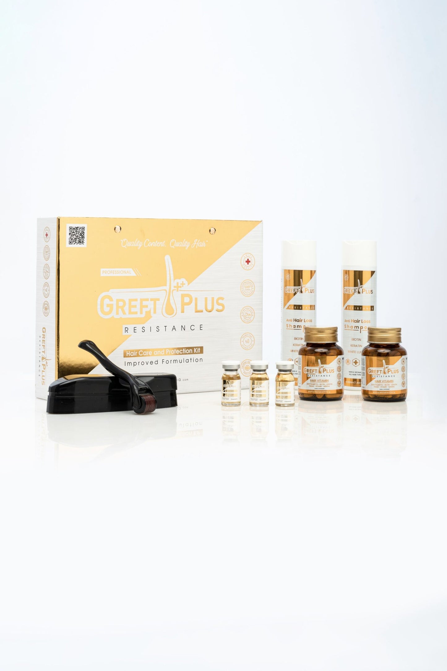 Greft Plus 3 Aylık Saç Bakım Seti (Meso)