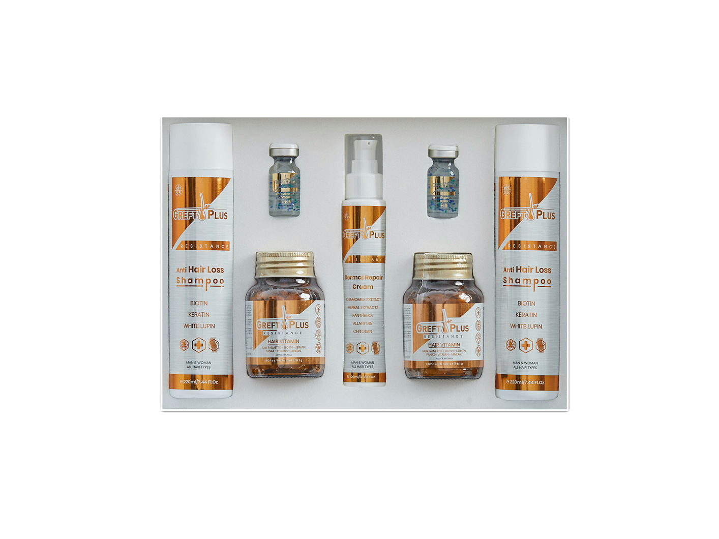 Greft Plus 3 Months Hair Care Set