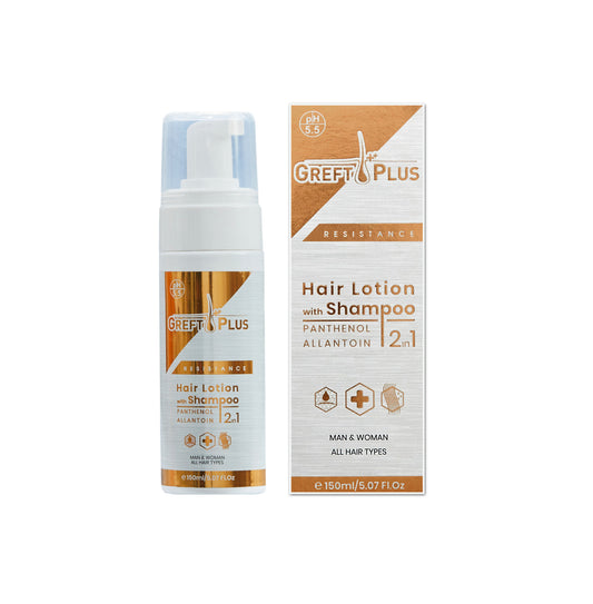 Losyon + Şampuan 2si1 Arada Saç Köpüğü